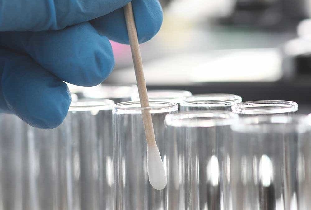 Saliva Test for COVID-19 reduces health care professional risk of infection