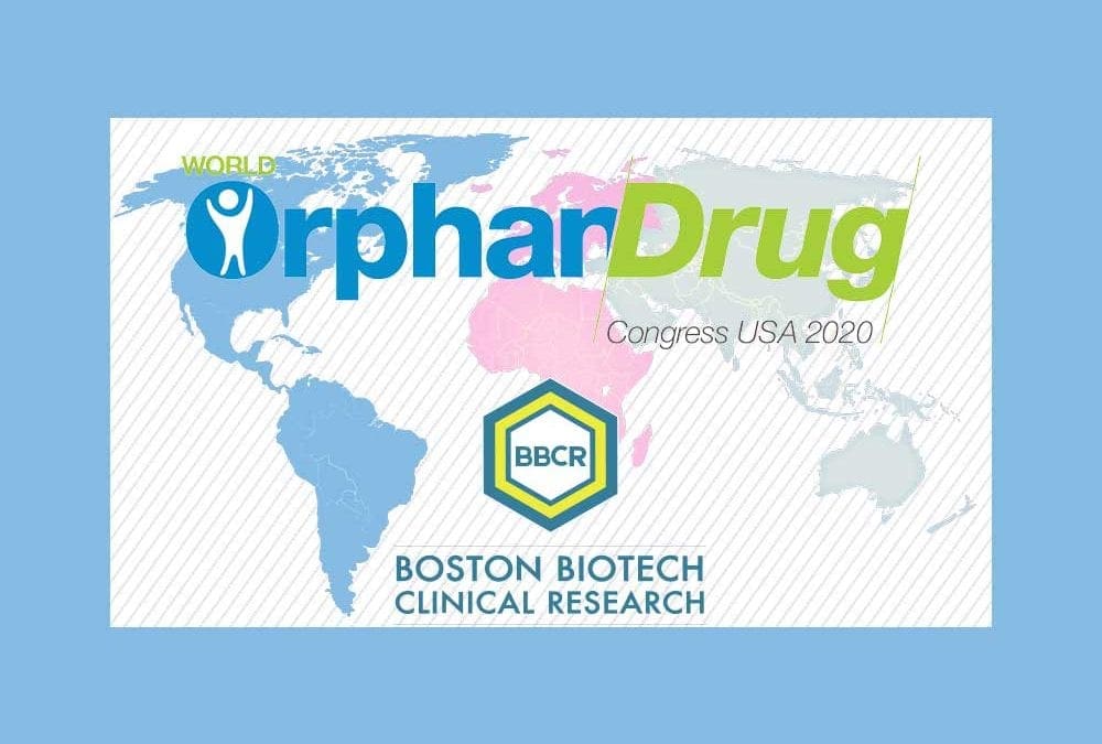 BBCR Consulting will attend the World Orphan Drug Congress USA 2020 August 24 – August 26